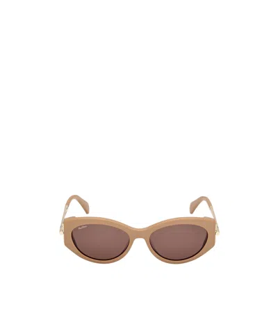 Max Mara Roquebrune Cat-eye Frame Sunglasses In Burgundy