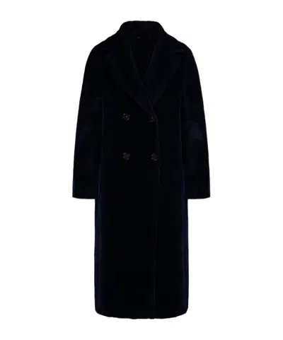 Max Mara 's  Rosanna Double-breasted Coat In Black