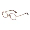 Max Mara Rose Gold Women Optical Frames In Gold