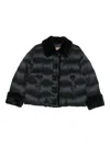 Max Mara Padded Jacket In Water-repellent Fabric In Black