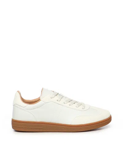 Max Mara Rotating Sneakers In White