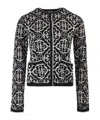 Max Mara Round-collar And Long-sleeved Sweater In Black