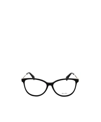 Max Mara Round Frame Glasses In Multi