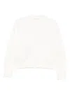 Max Mara Long-sleeved Sweater In White