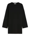 Max Mara Round-neck Dress In Black