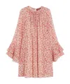 Max Mara Round-neck Dress In Pink