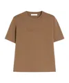 Max Mara Biscuit Viscose Blend Adelio T-shirt In Brown