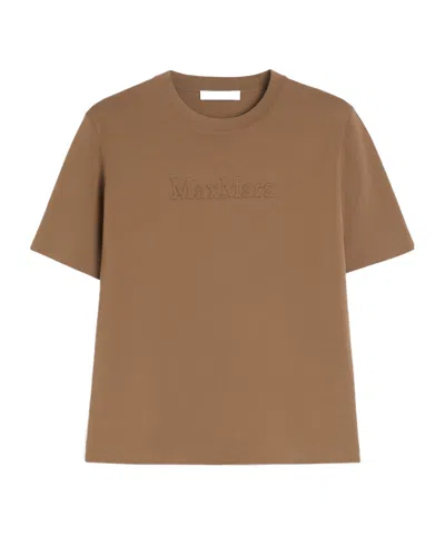 Max Mara Round Neck Short Sleeve T-shirt