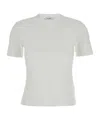 Max Mara White Viscose Blend Adelio T-shirt In White