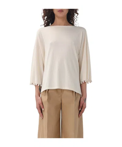 Max Mara Sweater  Woman Color White