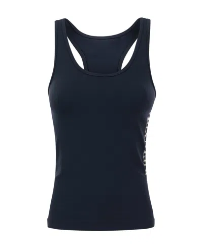 Max Mara Round-necked Vest In Black
