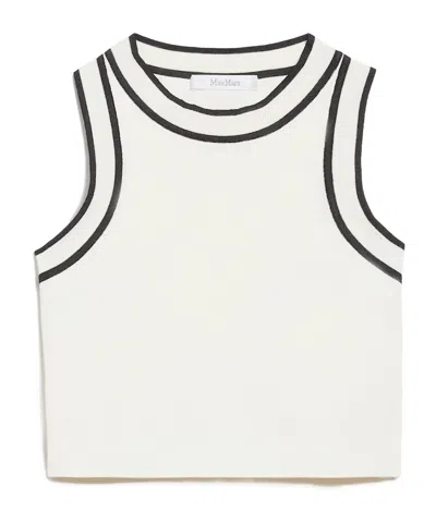 MAX MARA MAX MARA CREWNECK SLEEVELESS TOP