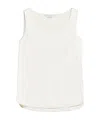 Max Mara Round-necked Vest In White