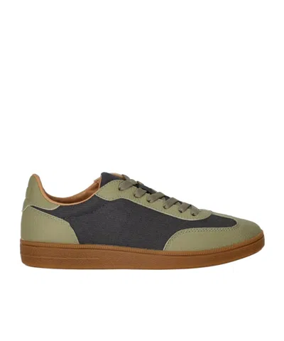 Max Mara Round Toe Low Top Sneakers In Green