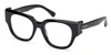 Max Mara Round-frame Glasses In Black