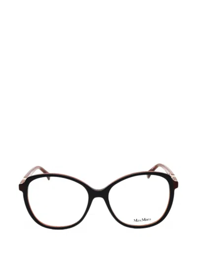 Max Mara Round-frame Glasses In Multi