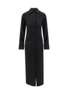 Max Mara Long Sleeve Dress In Black