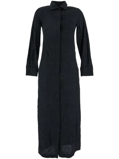 Max Mara Rovigo Midi Dress In Black