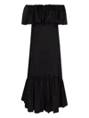 Max Mara Studio Petali Poplin Maxi Dress