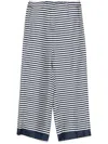 S Max Mara Max Mara S Nine Printed Silk Twill Trousers In Beige