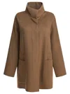 Max Mara S Brown Wool Coat