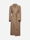 MAX MARA S CAMEL WOOL LIVIA WRAP COAT