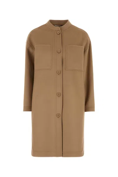 Max Mara S Camel Wool Miriam Coat