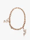 S Max Mara Claudia Chain Necklace With Pendants In Gold