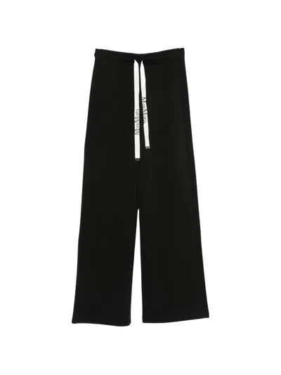 Max Mara `s Flared Pants In Black