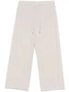 S Max Mara Max Mara S Light Grey Wool Argenta Wide-leg Pant