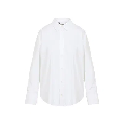 Max Mara S  Adele Oxford Shirt In White