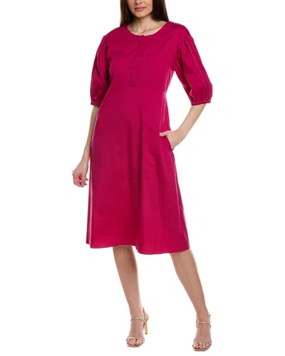 Max Mara S  Augusta Midi Dress In Purple