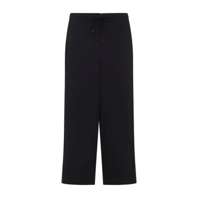Max Mara S  Black Argenta Wool Pants