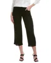 Max Mara Cervia Fringe Linen Pants In Black