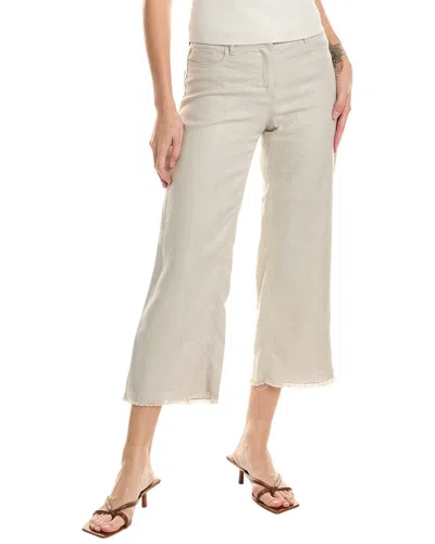 Max Mara S  Cervia Linen-blend Trouser In White
