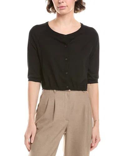 MAX MARA S MAX MARA CLIMA WOOL SHOULDER WRAP CARDIGAN