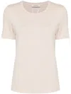 Max Mara S  Cotton T-shirt In Neutral