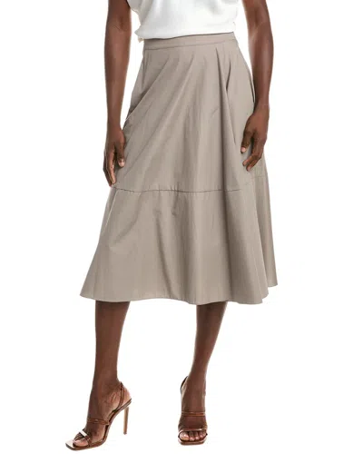 Max Mara S  Desy Skirt In Gray