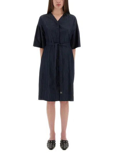 Max Mara S  Dress Dania In Black