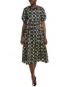 Max Mara S  Fatobi Midi Dress In Green