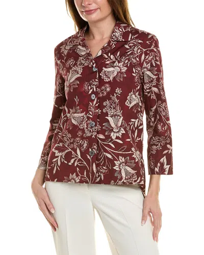 Max Mara S  Fauna Shirt In Red