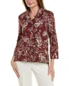 Max Mara S  Fauna Shirt In Red