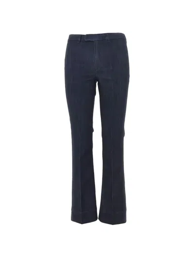 Max Mara S  Jean Diana Denim In Blue