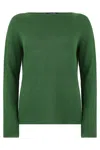Max Mara Linen Yarn Basic Sweater In Multi