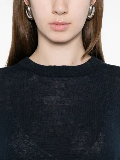 Max Mara S  Marine Fervor Sweater In Black