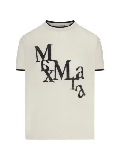 Max Mara S  Nordic Shirt In White