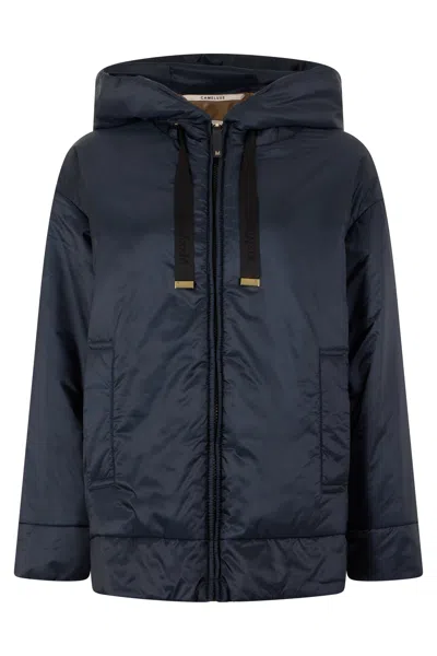 Max Mara S  Padded Jacket In Polyester And Polyamide In Blue