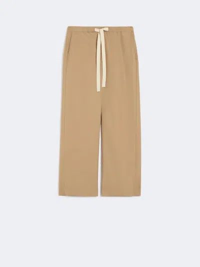 Max Mara S  Smmargento Long Trouser Arena In Brown