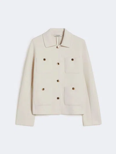 Max Mara S  Smmarmonioso Jersey Jacket Beige In Neutral