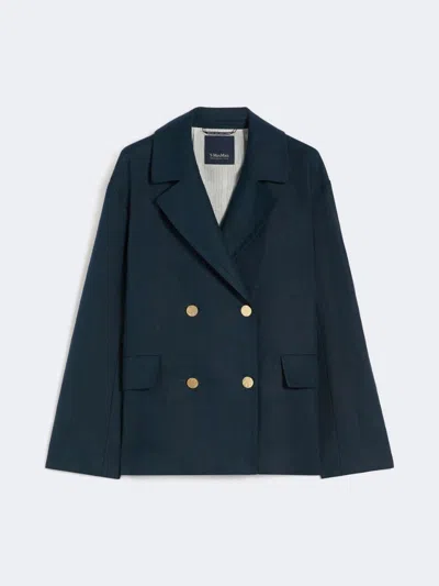 Max Mara S  Smmavenue Jacket Navy In Blue